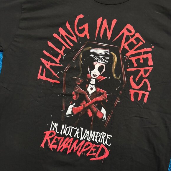 Falling in Reverse I'm Not A Vampire Revamped Rock Band T-Shirt Size Large - Picture 4 of 4